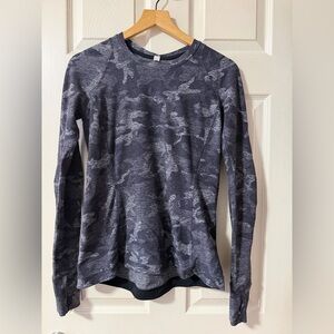 Lululemon long sleeve camo top